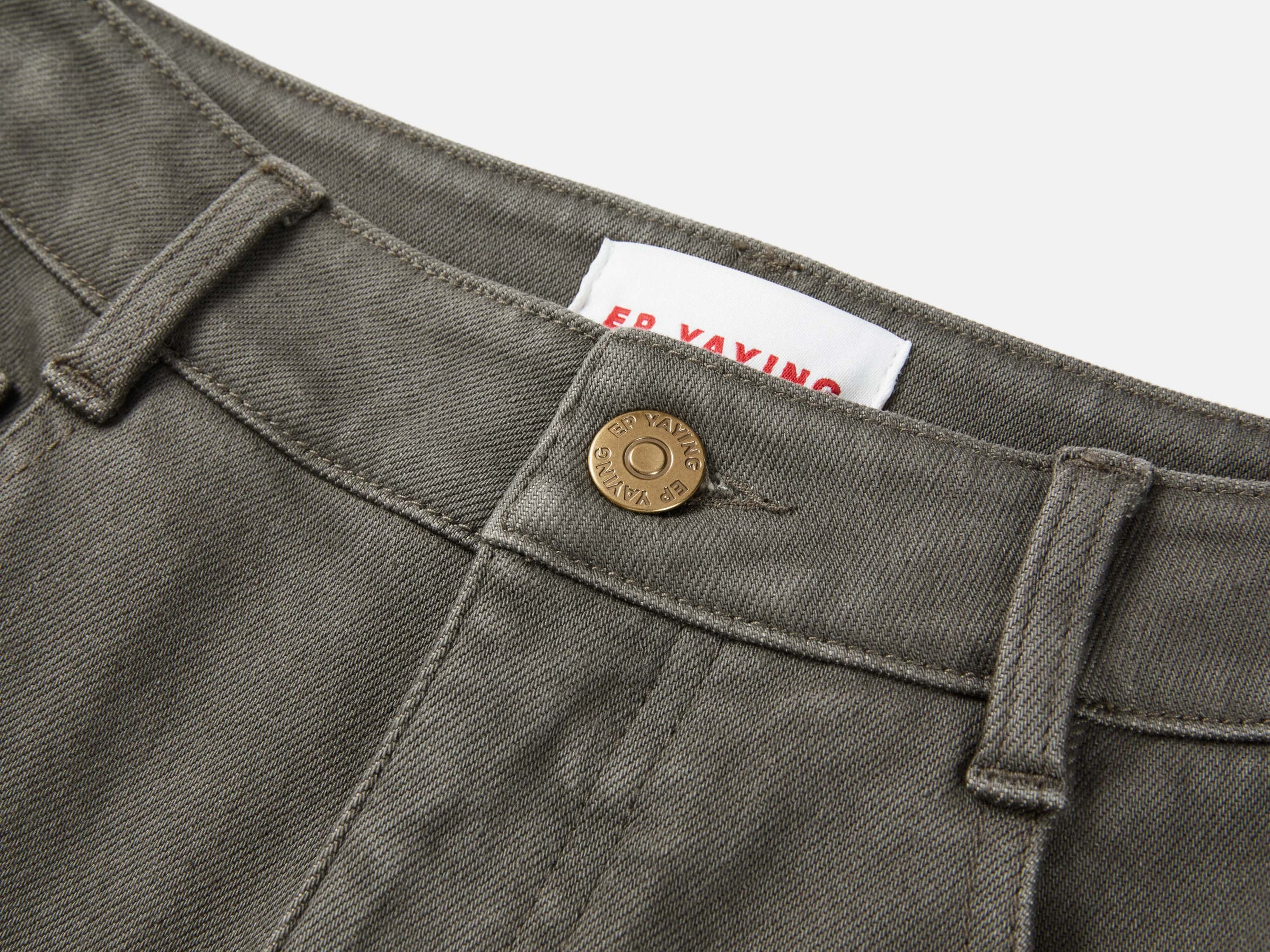 High-Waist Pants | Green