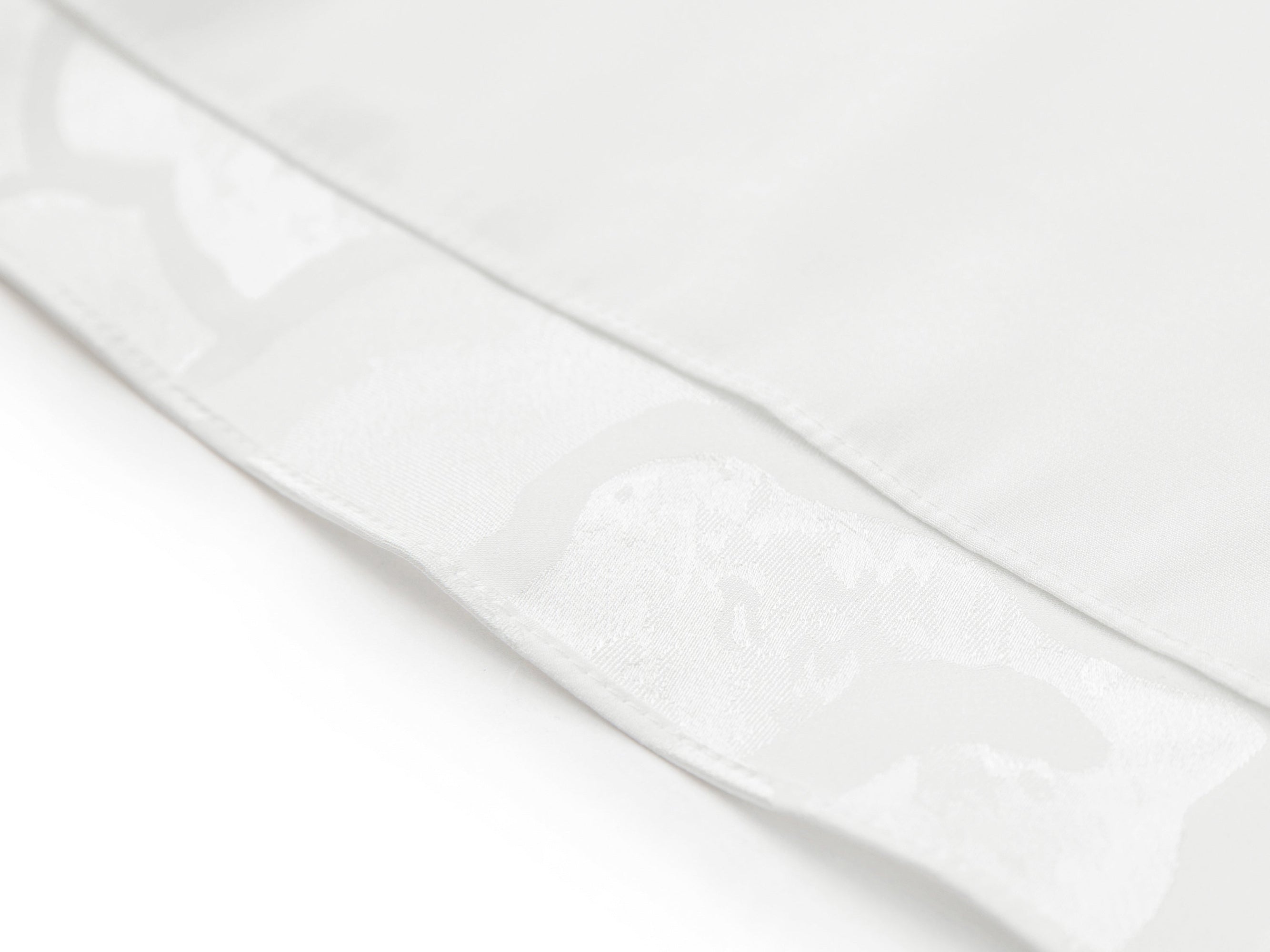 Jacquard Midi Skirt | White