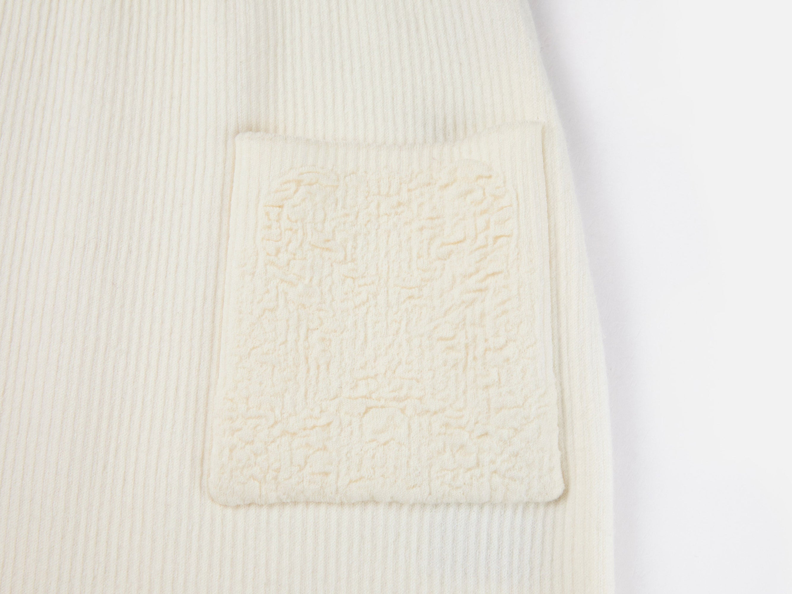 Wool Skirt | White