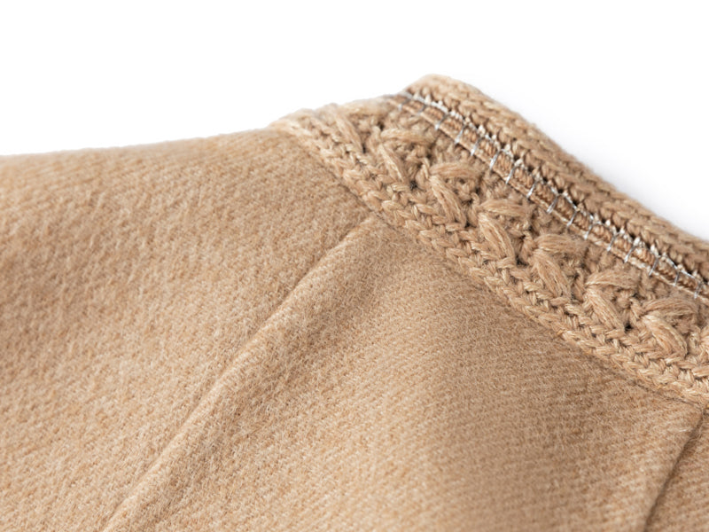 Embroidered Shirt | Camel