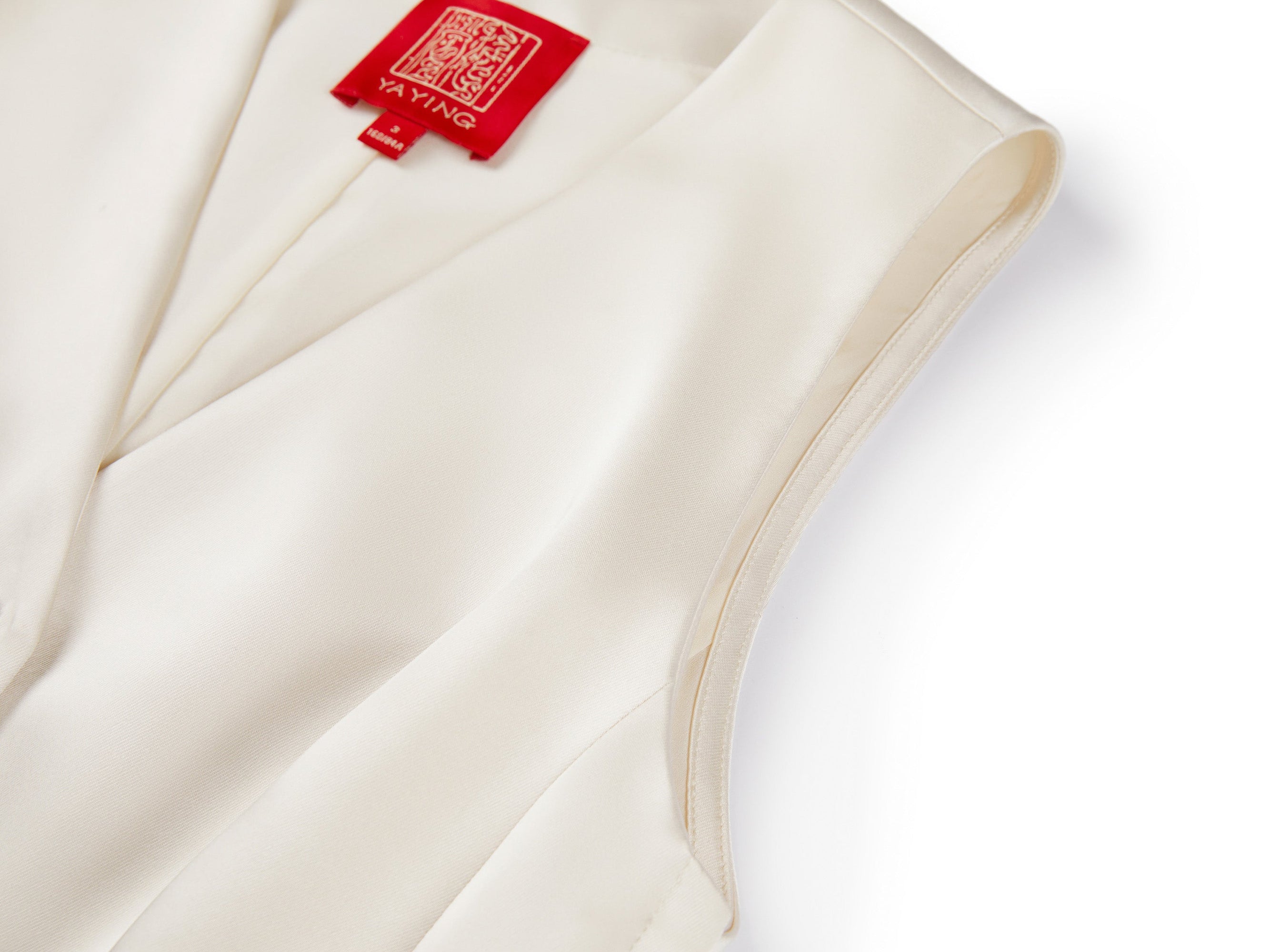 Button Knit Vest | Cream