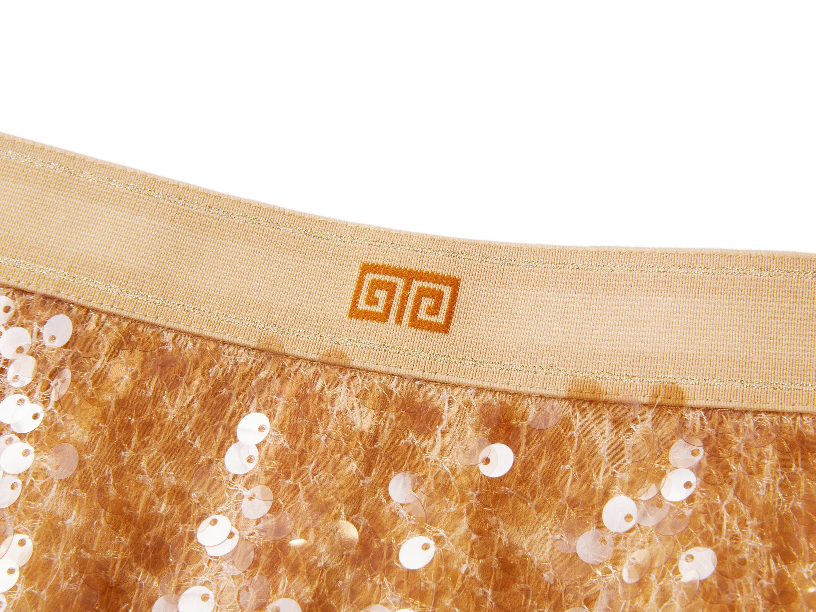 Sequin Skirt | Golden