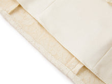 sleeveless textured vest skirt | Beige