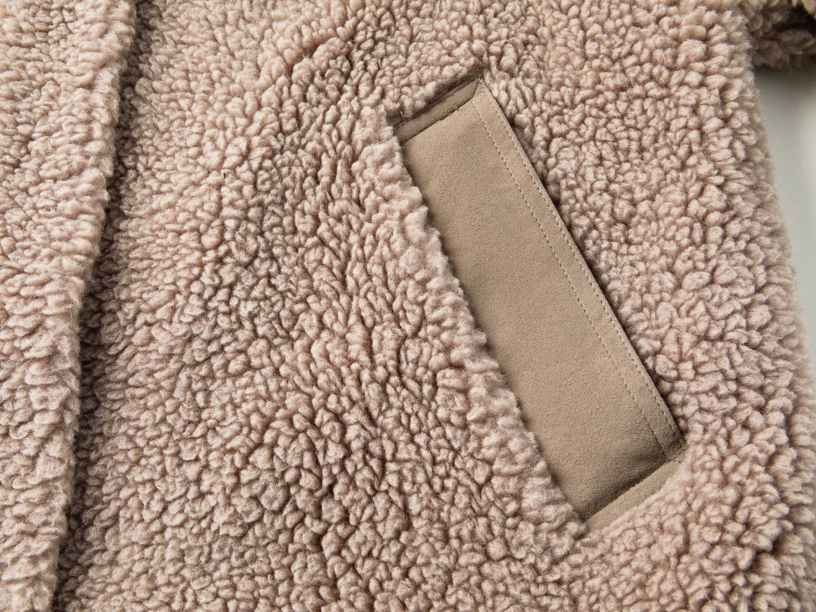 Wool Stand Collar Elegant Coat | Grey