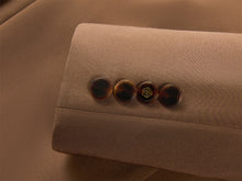 Silk Waist-Fitted Jacket | Brown