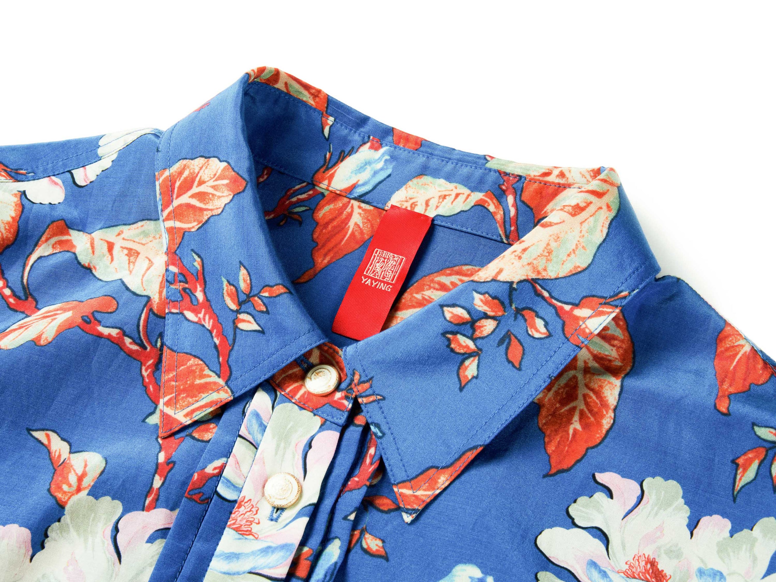 Floral Shirt | Blue