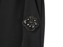 wide-leg trousers | Black
