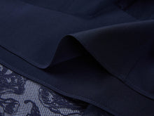 Lace Skirt | Navy