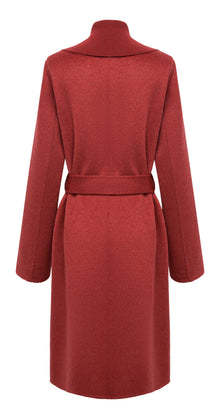 Wool Coat | Red