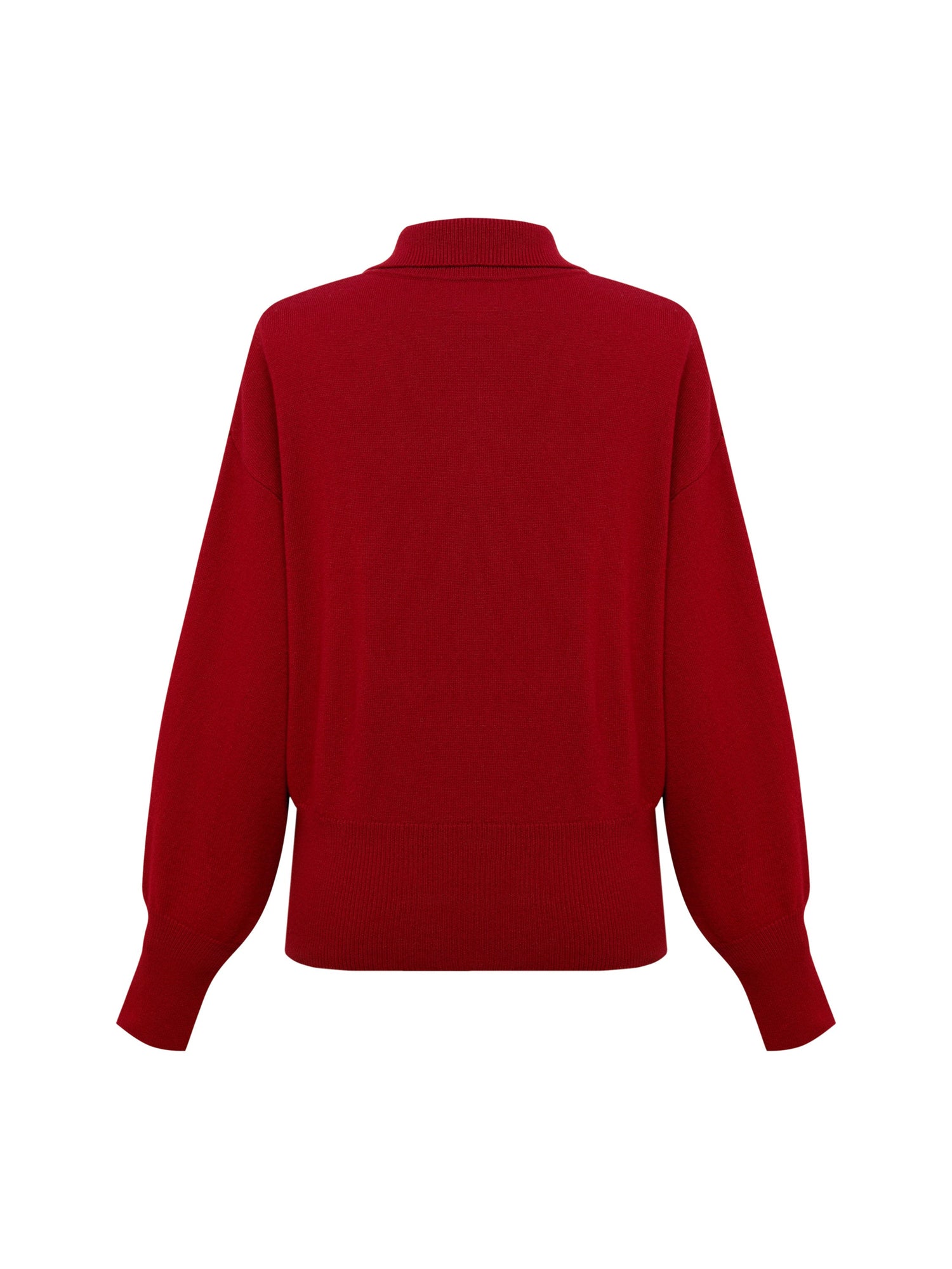 Polo Sweater | Red