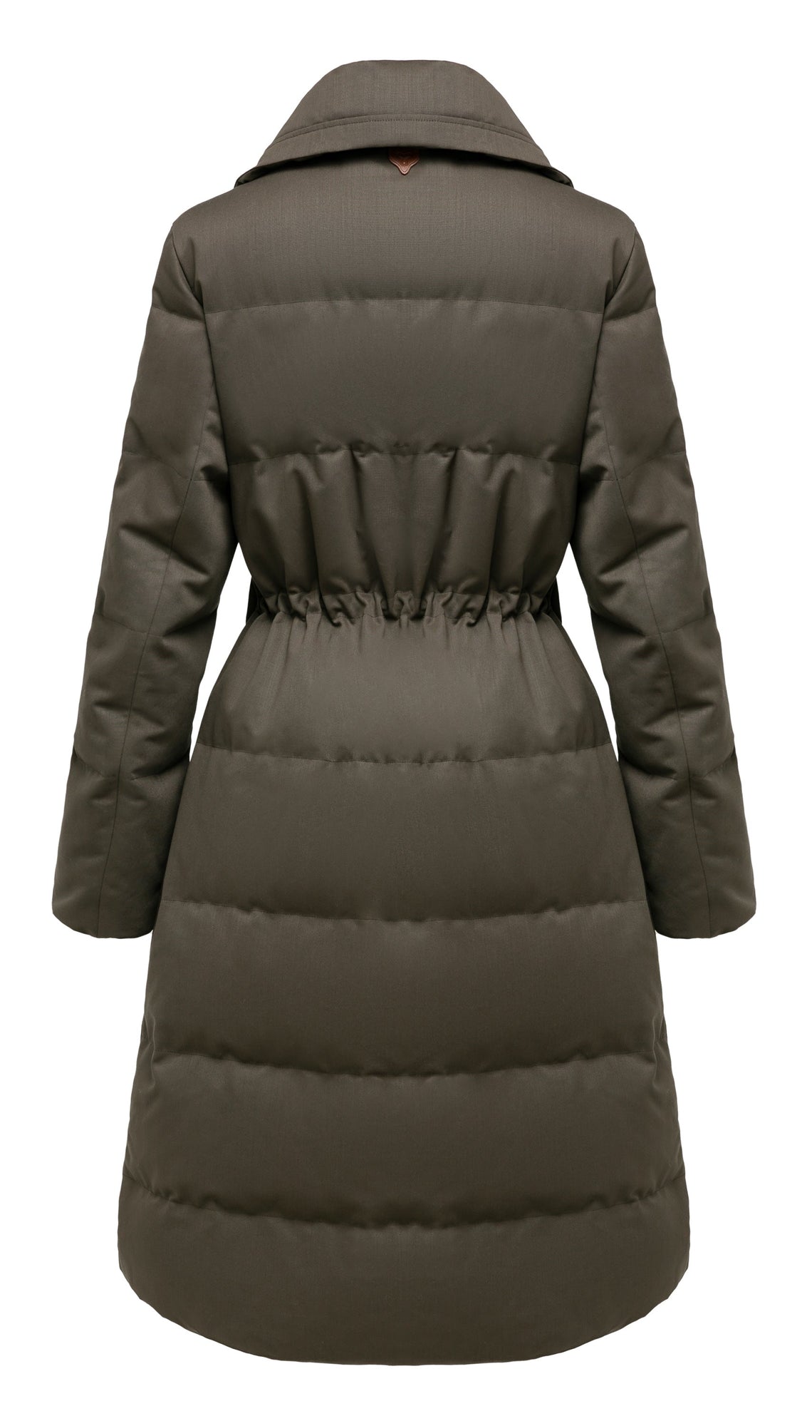 Long Down Coat | Green