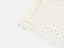 Lace Short Jacket in Chanel-Inspired Style | White