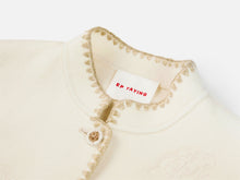 Wool Stand Collar Coat | Beige