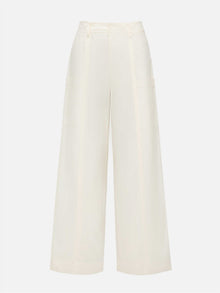 Simple-designed Straight Pants | Beige