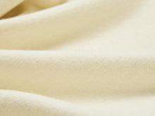 Cotton Cashmere Blended V-Neck Color-Block Knit Cardigan | White