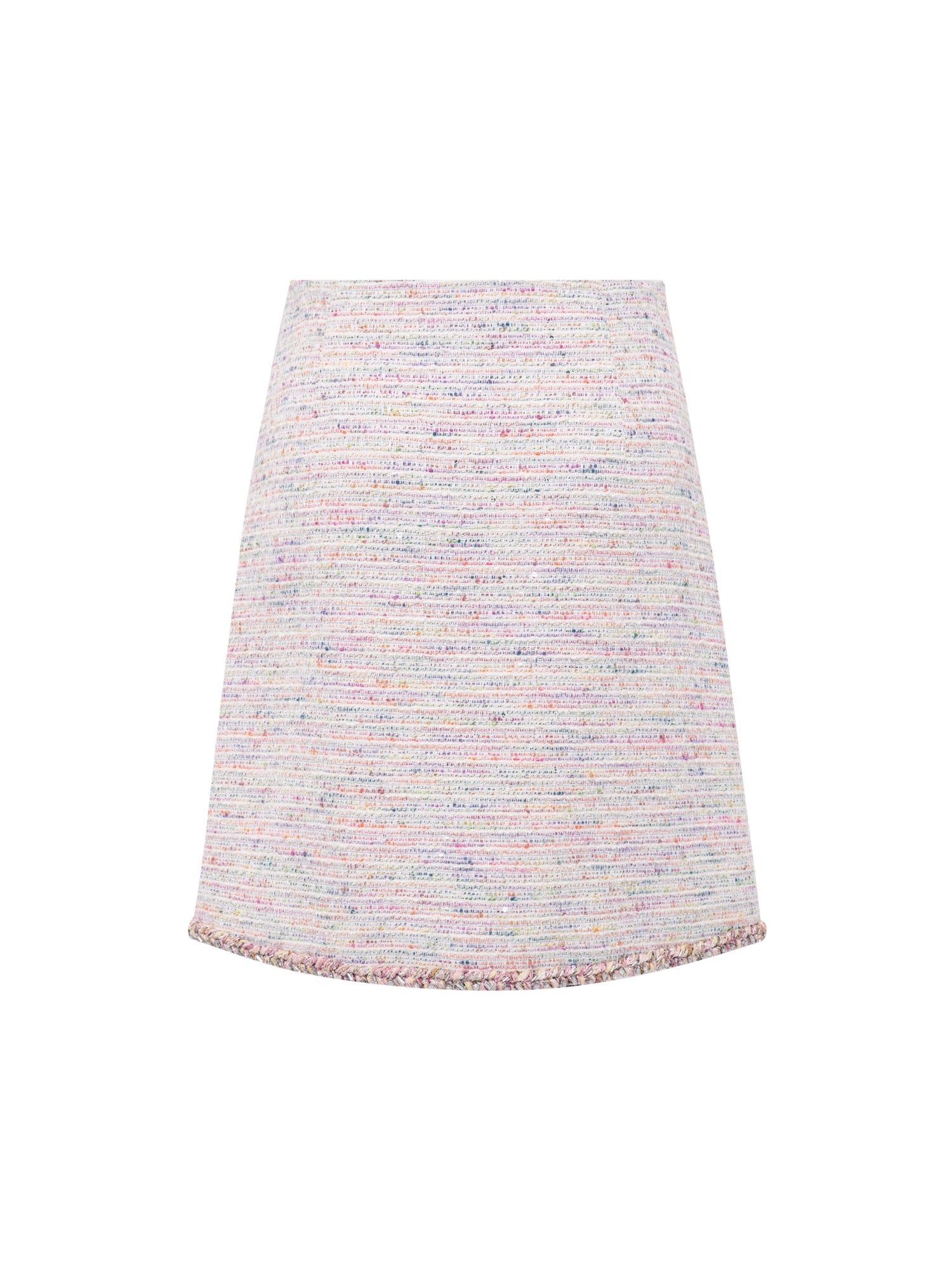 Tweed Mini Skirt | Pink