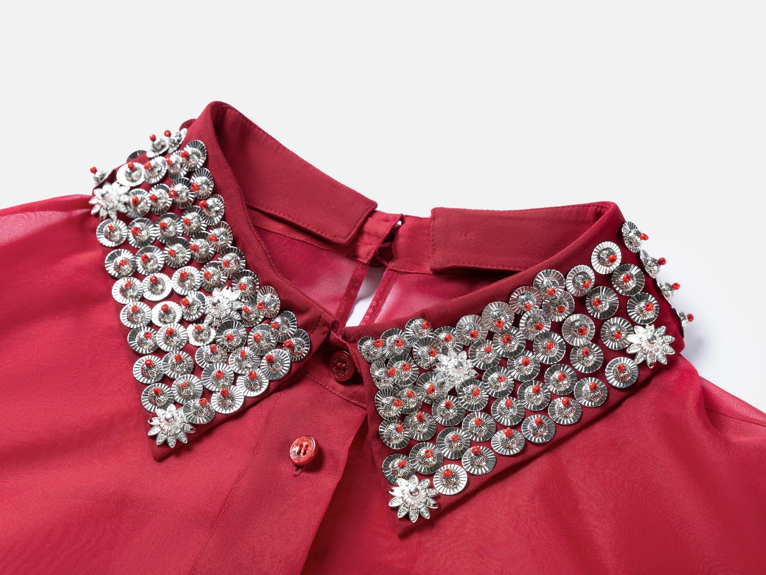 Button-Down Shirt | Red