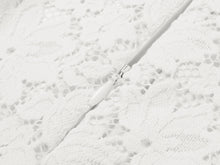Lace Midi Skirt | White