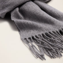 Unisex | Casey Cashmere Scarf | Heather Grey