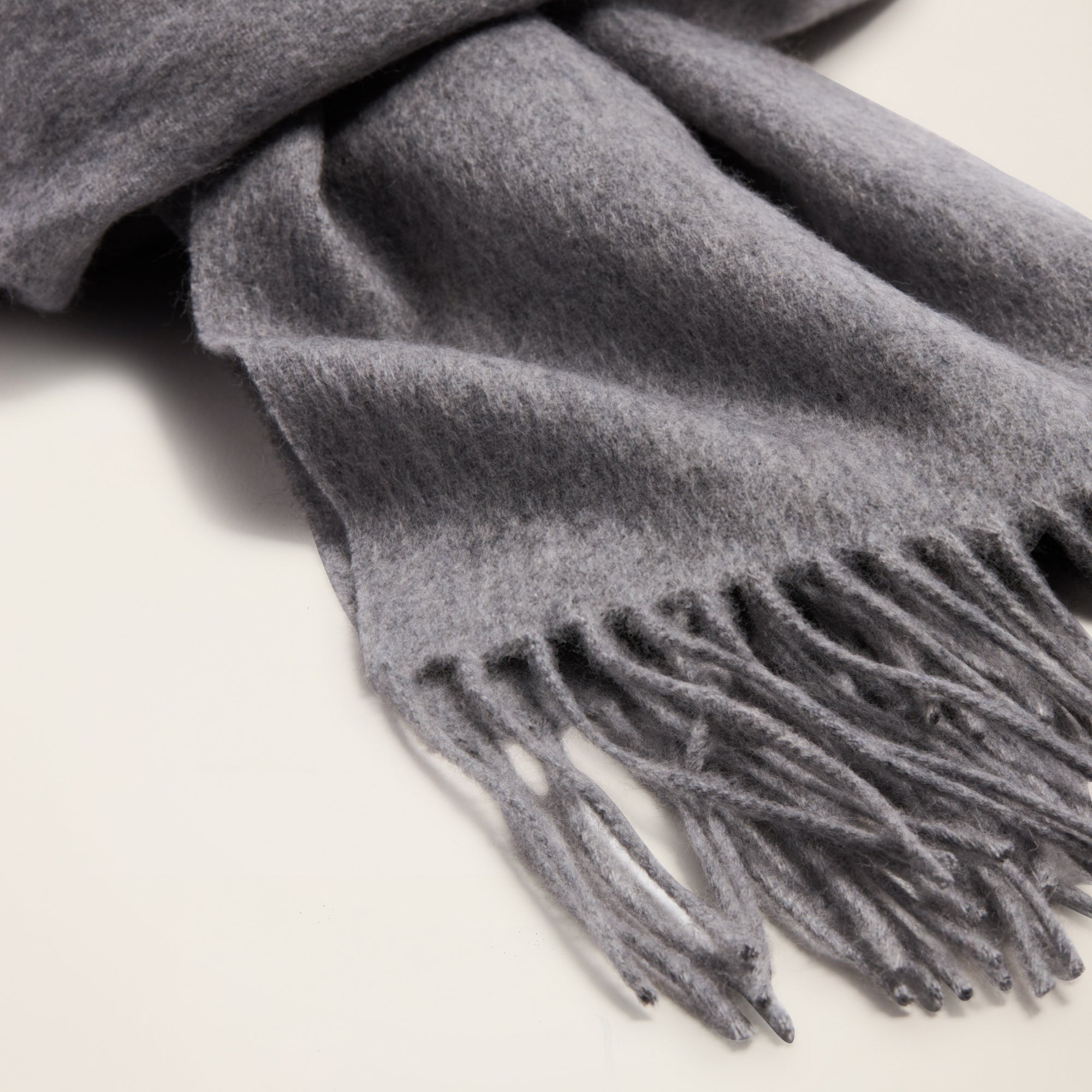 Unisex | Casey Cashmere Scarf | Heather Grey
