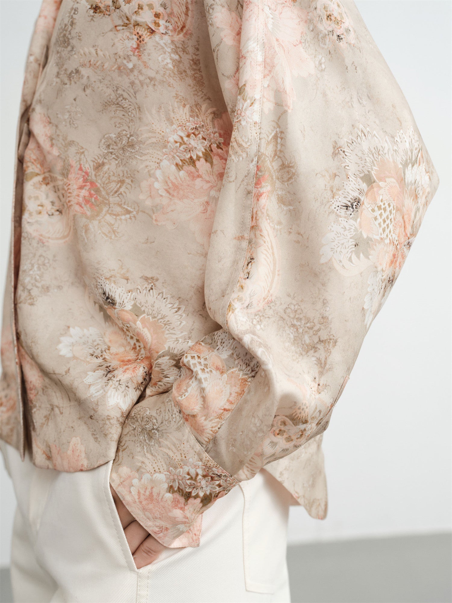 Mulberry Silk Jacket | Pink
