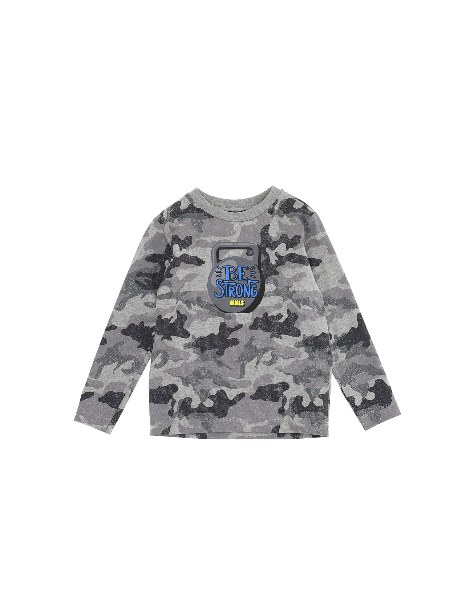 Boys | Camouflage Jersey T-Shirt | Grey