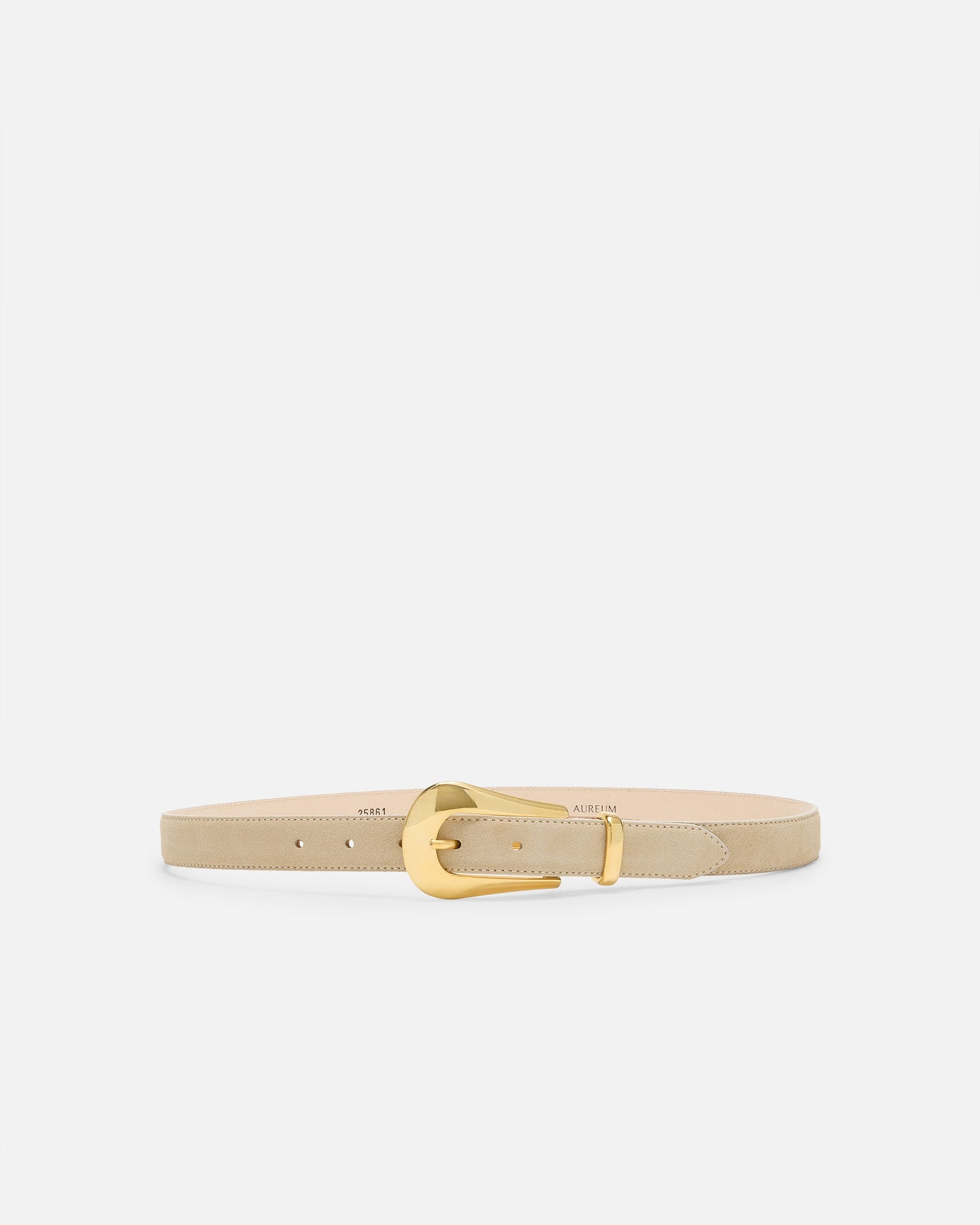 No. 17 Belt | Buttercream-Gold