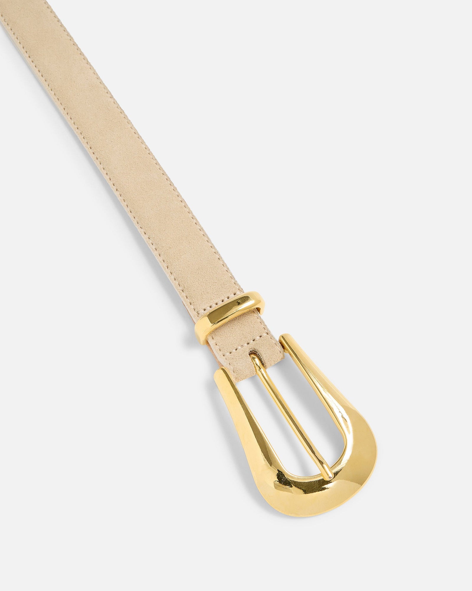 No. 17 Belt | Buttercream-Gold