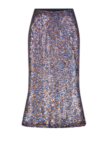 DRIES VAN NOTEN Sybil Embellished Sequin Skirt