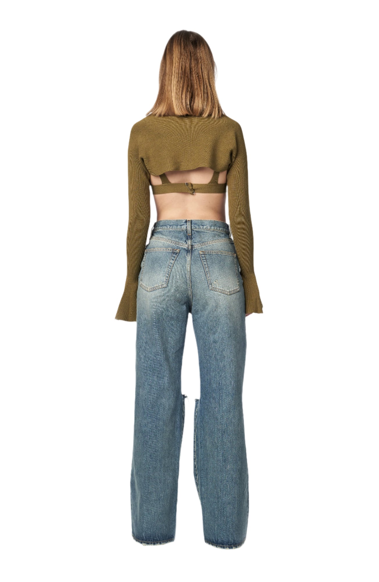 Geraldine Denim Pant | Light Wash Denim