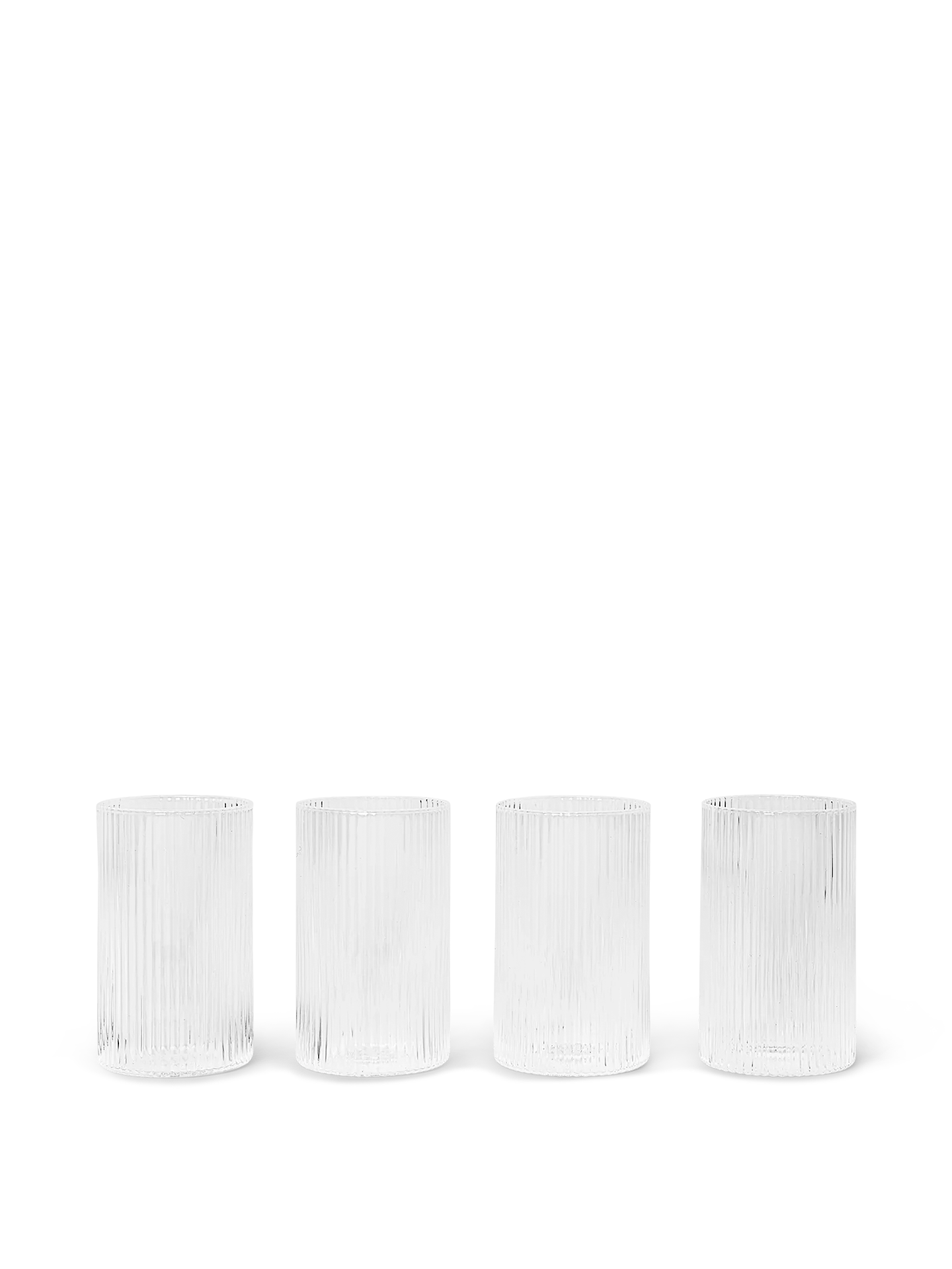 Ripple Verrines | Set of 4 | Clear