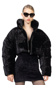 Sagen Puffer Jacket | Black