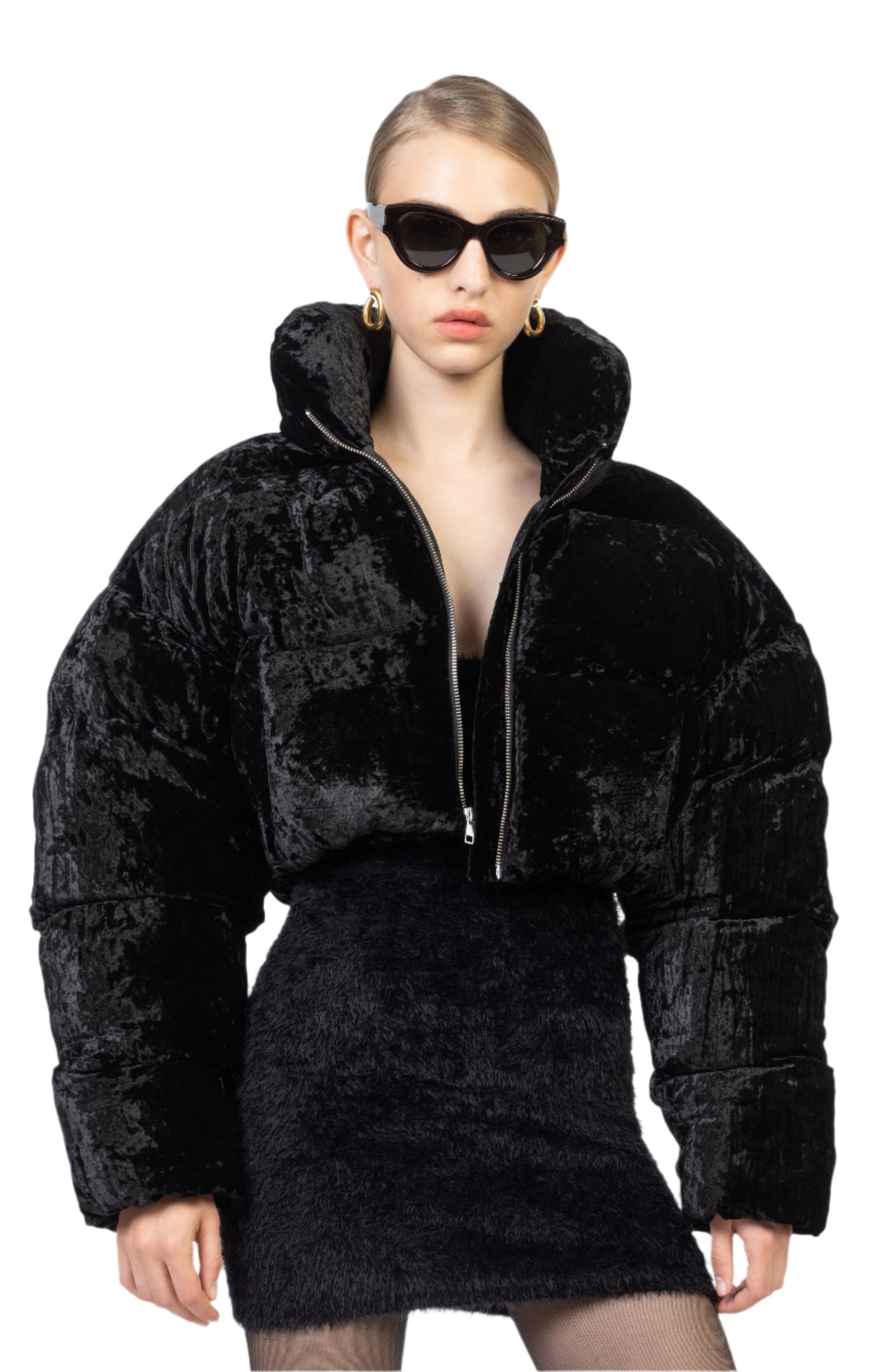 Sagen Puffer Jacket | Black