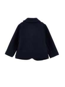 Boys | Unlined Milano Stitch Blazer | Dark Blue