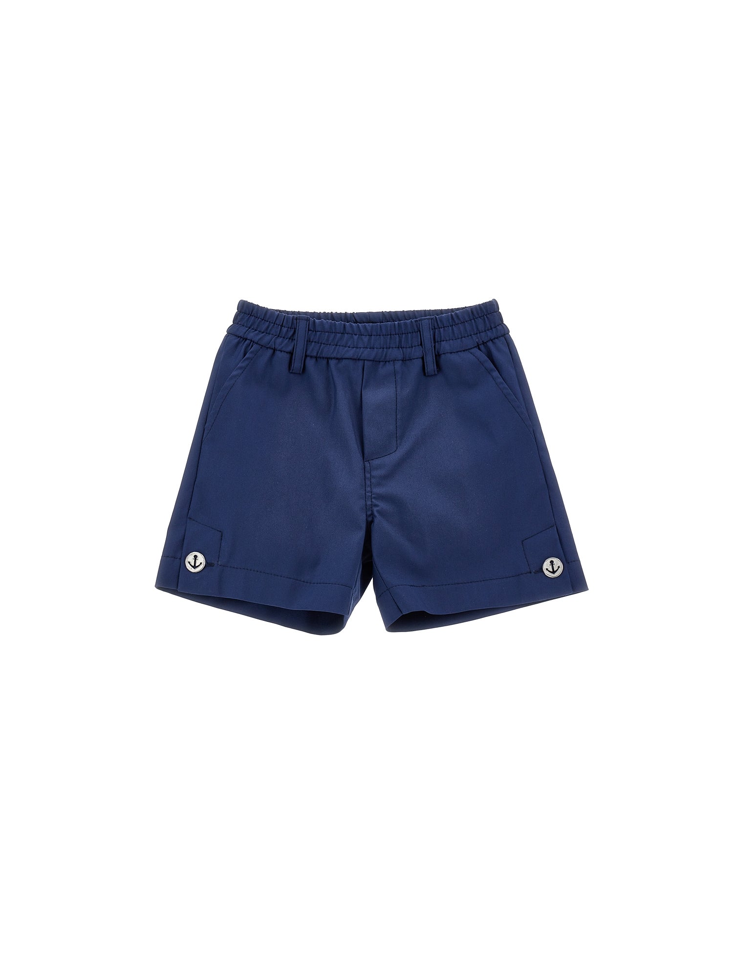 Boys | Levantine Fabric Bermuda | Navy Blue