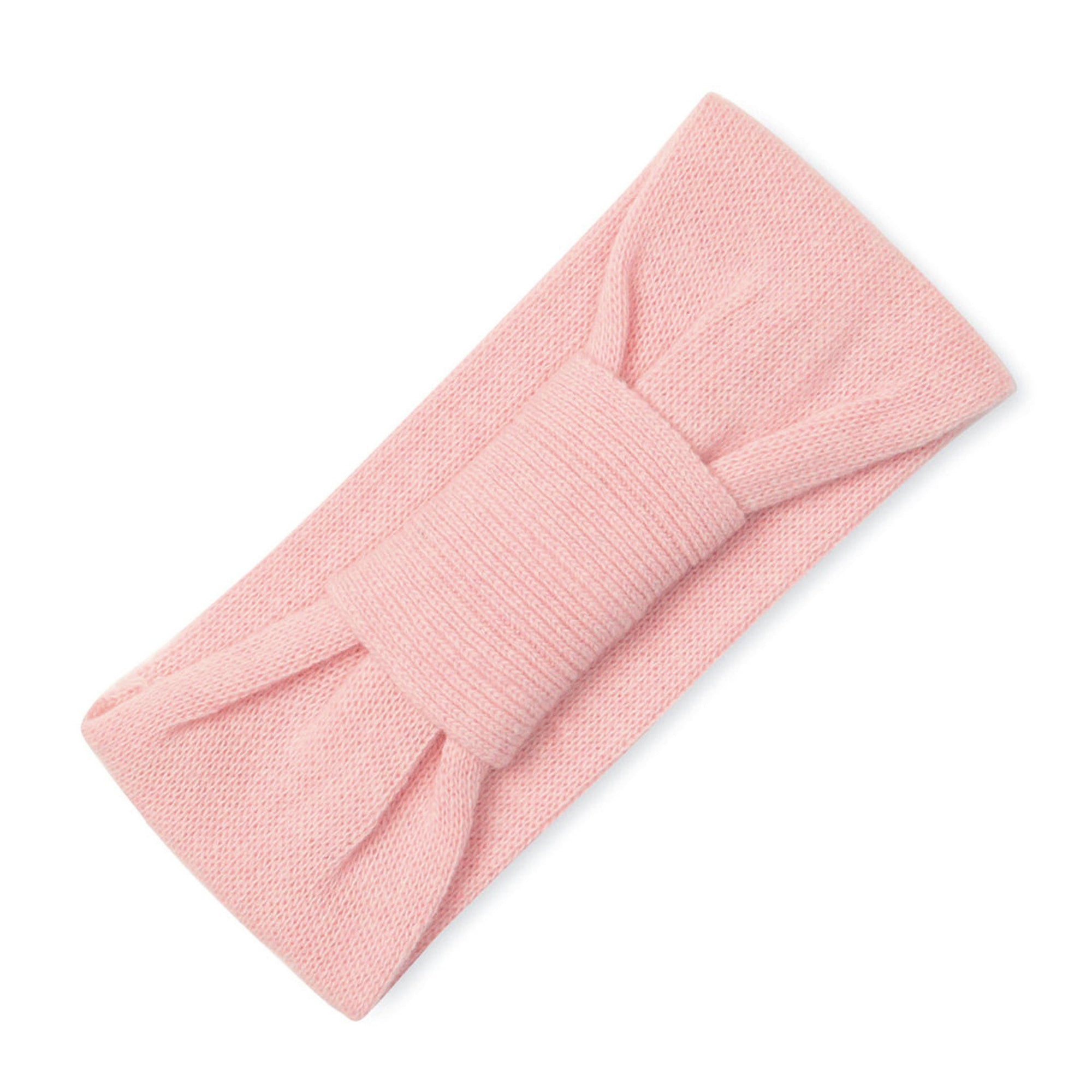 Cashmere Headband With Knot | Baby Pink