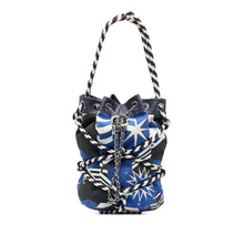 Chanel Pre-Owned Cotton Drawstring Bag | Women | Blue x Multi