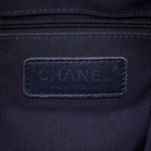 Chanel Pre-Owned Cotton Drawstring Bag | Women | Blue x Multi