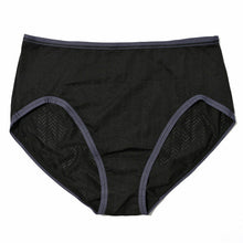 Movecalm High Waist Brief | Black/Granite