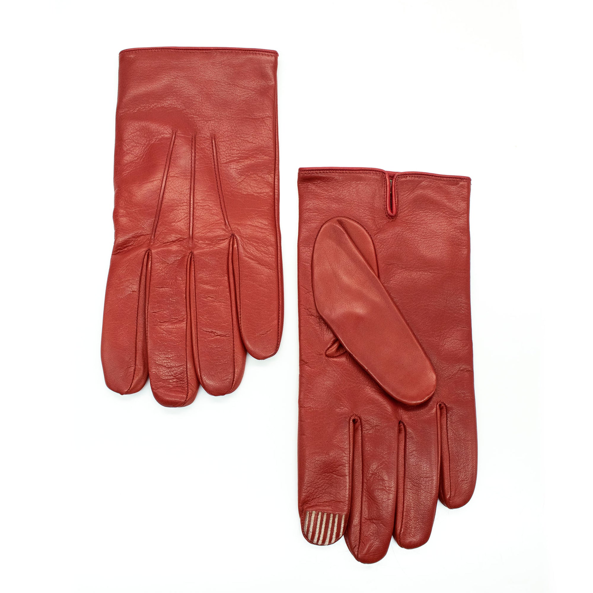 Mens | Tech Nappa Gloves | Red Sand