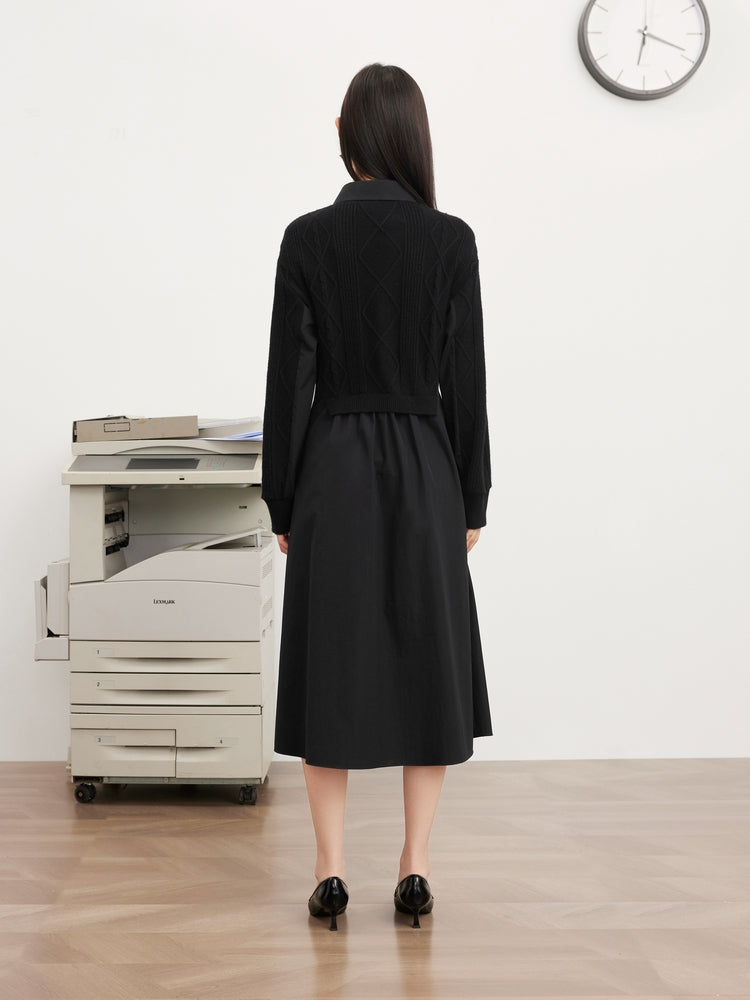 Shirt Dress | Black