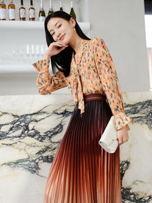 Printed Shirt | Orange