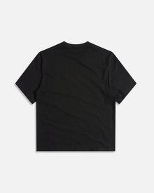 Oversized Rivet Tee | Black