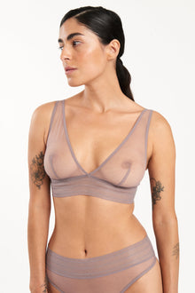 Bare Soft Plunge Bra | Lavender