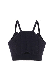 Cashmere Bralette | Navy