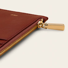 Unisex | Albee Leather Card Holder | Desert Sun