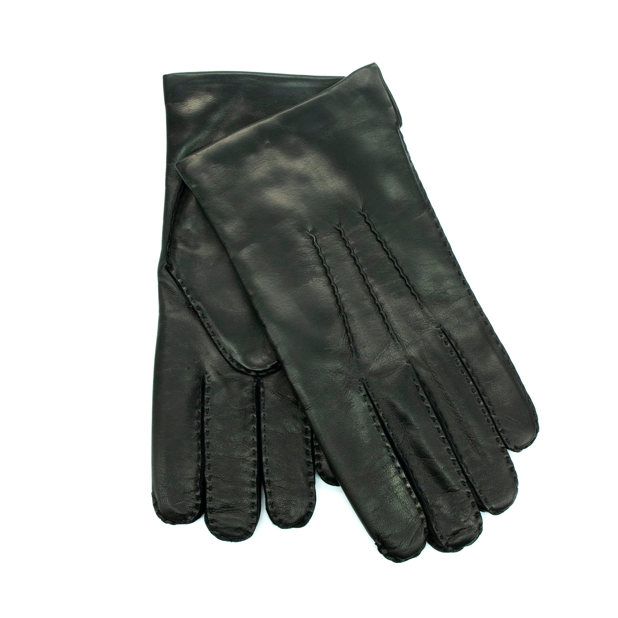 Mens | Handsewn Nappa Leather Gloves | Black