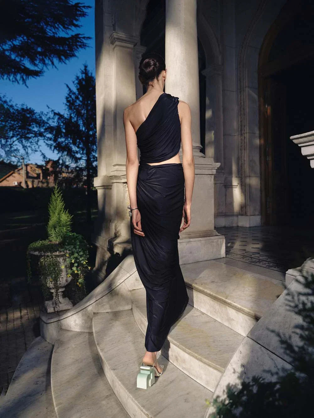 Aurora Maxi Dress | Charcoal