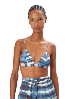 Kara Top | Tie Dye Blue