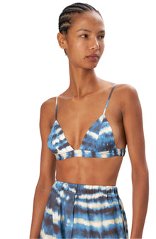 Kara Top | Tie Dye Blue